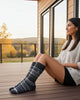 Alpaca Socks - Stripe - Azul by Shupaca
