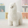 Alpaca stuffed alpaca, 12-inch medium, warm natural tones, Shupaca