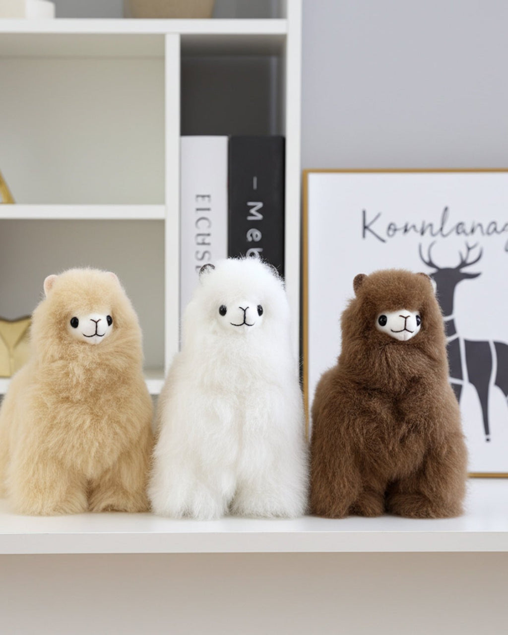 Alpaca stuffed alpaca, 7-inch micro, pastel colors, Shupaca