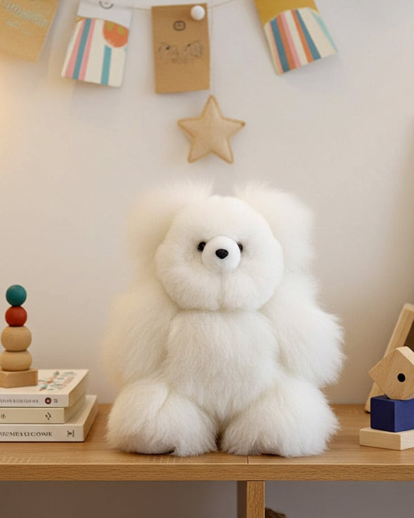 Alpaca Stuffed Animal - Bear 15" by Shupaca