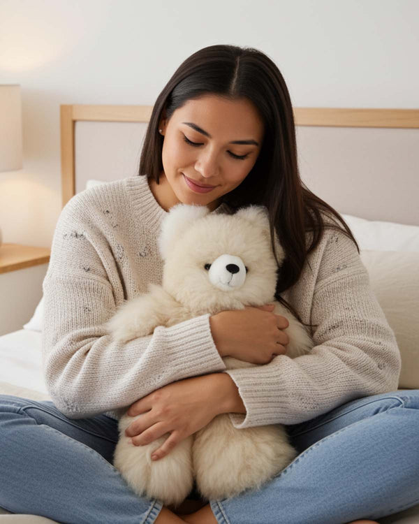 Alpaca Stuffed Animal - Bear - Large 21" by Shupaca