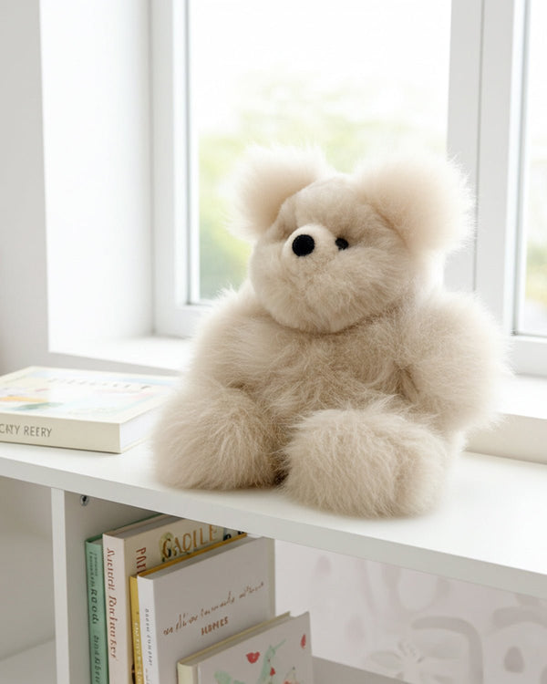 Alpaca Stuffed Animal - Bear - Small 10" by Shupaca