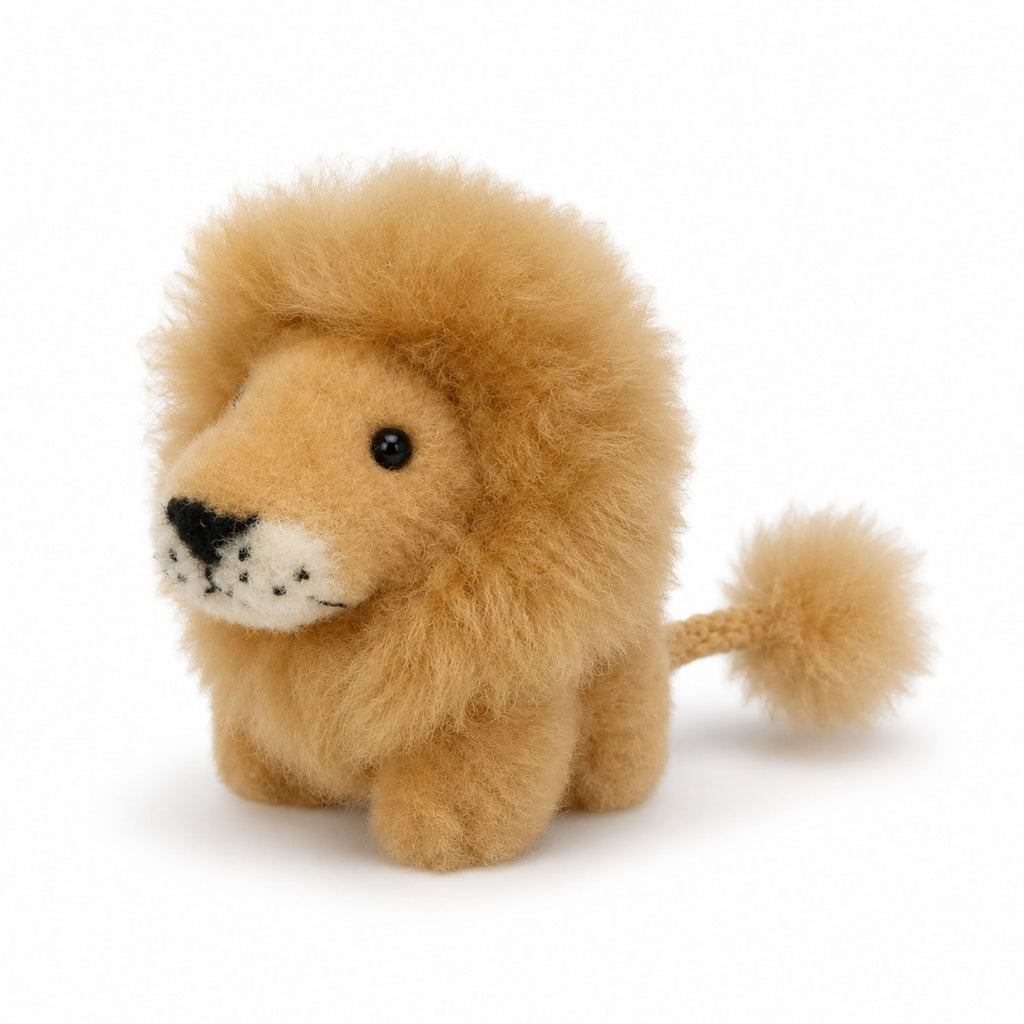 Alpaca Stuffed Animal - Lion - Micro 5" by Shupaca