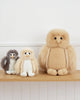 Alpaca Stuffed Animal - Owl 10" by Shupaca