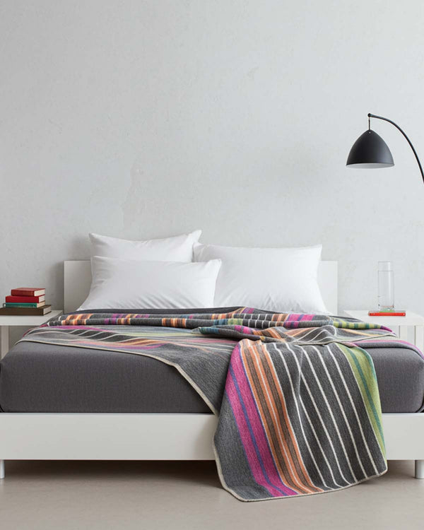 Alpaca Throw Blanket - Fireworks by Shupaca