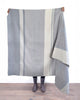 Alpaca Throw Blanket - Silver Birch by Shupaca