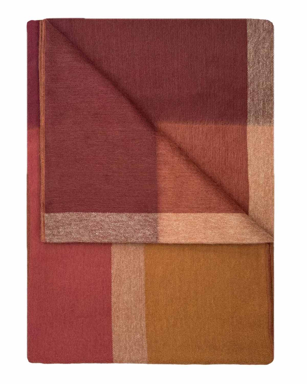 Amber Alpaca Throw Blanket by Shupaca