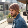 Baby Alpaca Ribbed Beanie - Marled Knit Hat by Shupaca