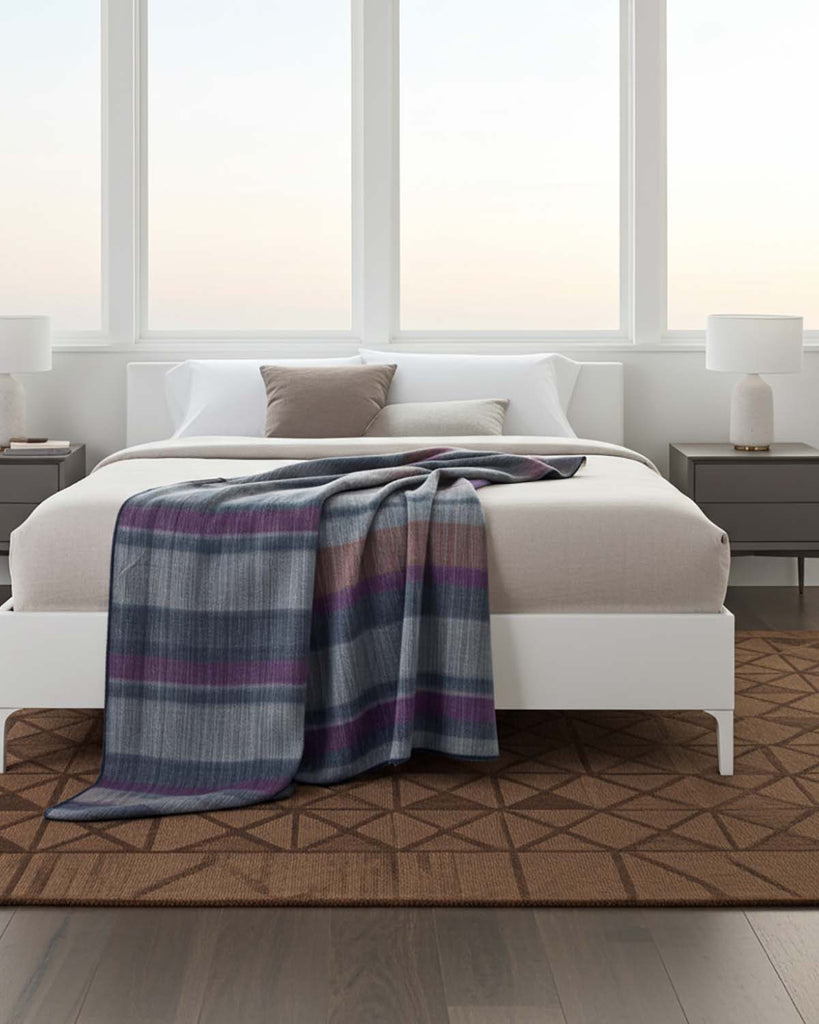 Best Alpaca Throw Blanket - Patchwork by Shupaca