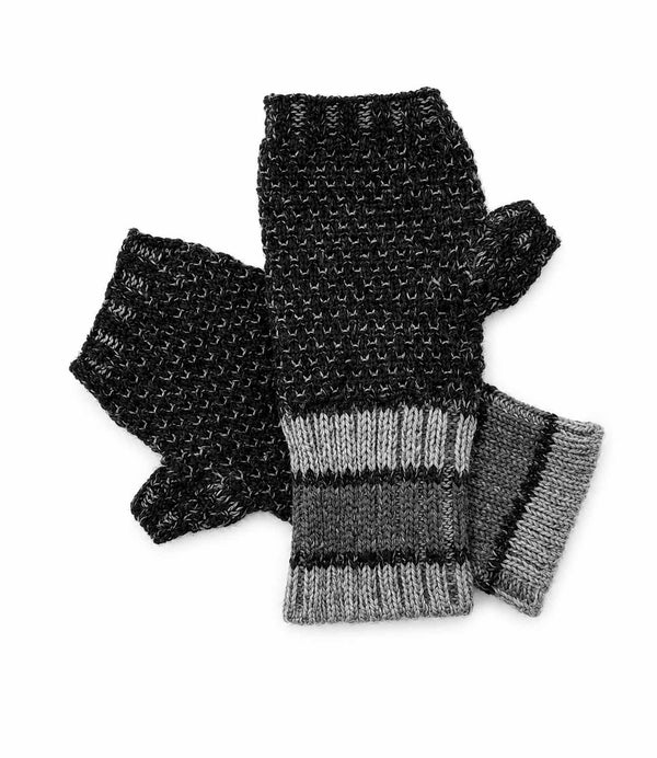Black Alpaca Gloves - Onyx by Shupaca