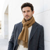 Camel 100% Baby Alpaca Scarf - Honey by Shupaca