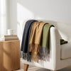 Camel 100% Baby Alpaca Throw Blanket - Honey by Shupaca