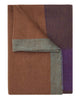 Camel Plum Alpaca Throw Blanket - Kaleidoscope by Shupaca