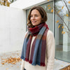 Caramel Apple Alpaca Plaid Scarf by Shupaca