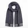 Charcoal 100% Baby Alpaca Scarf - Stargazer by Shupaca