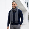 Charcoal 100% Baby Alpaca Scarf - Stargazer by Shupaca