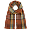 Copper Alpaca Tartan Scarf - Autumn by Shupaca