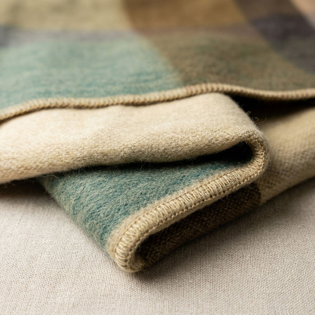 Cream Alpaca Throw Blanket - Sandbar by Shupaca