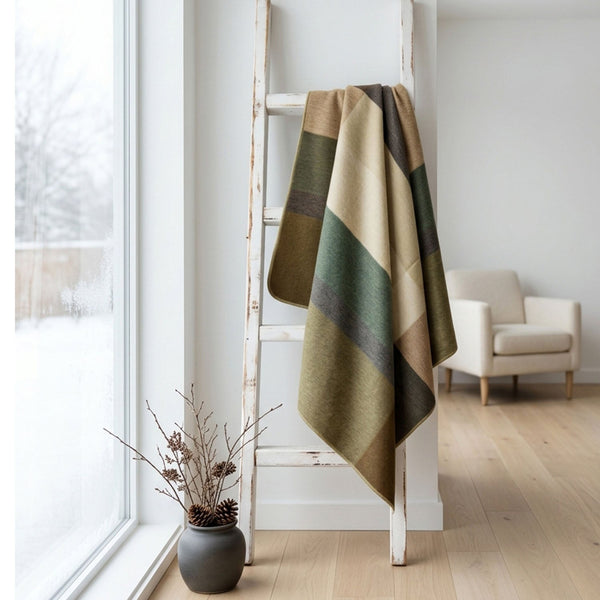 Cream Alpaca Throw Blanket - Sandbar by Shupaca