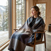 Espresso Alpaca Throw Blanket - Mocha by Shupaca