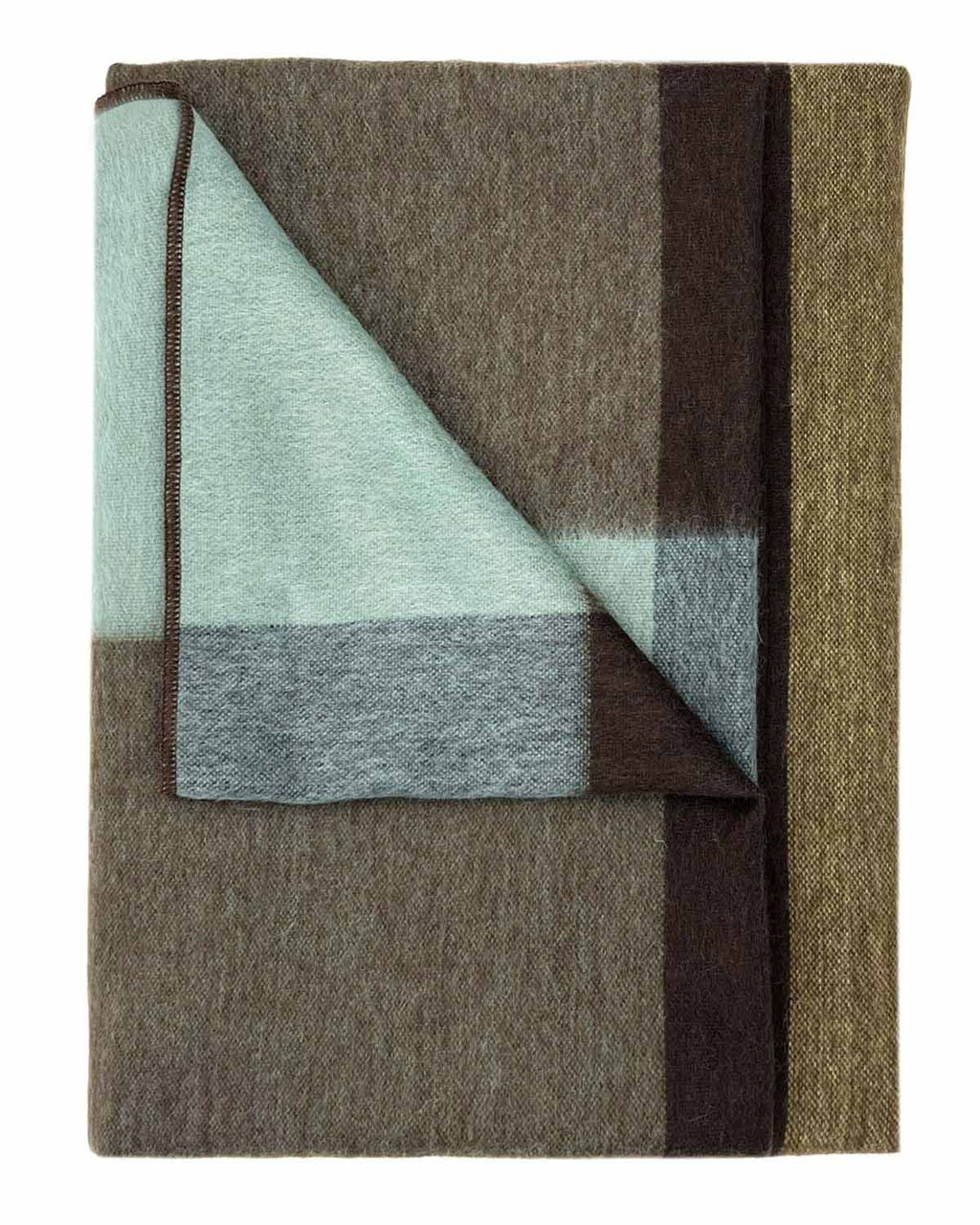Forest Alpaca Throw Blanket - Mosswood by Shupaca