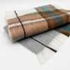 Grey Alpaca Tartan Scarf - Aspen by Shupaca