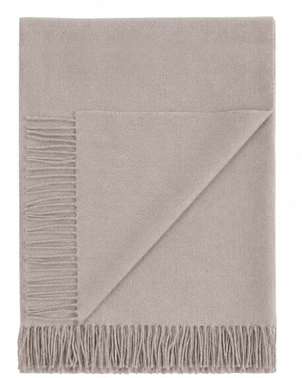 Hazelnut 100% Baby Alpaca Throw Blanket by Shupaca
