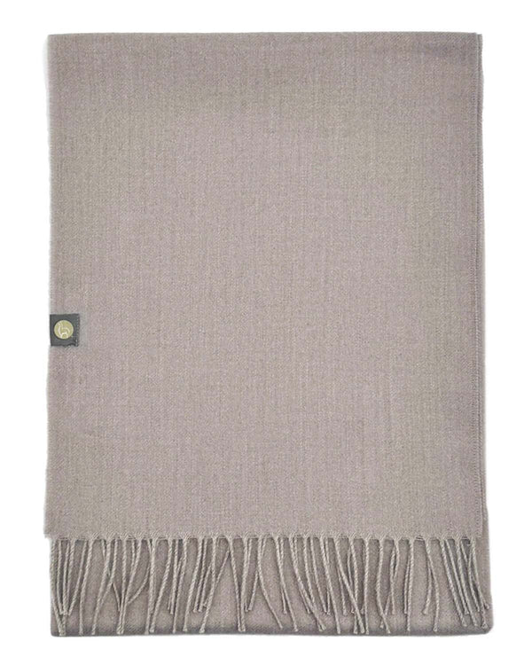 Hazelnut 100% Baby Alpaca Throw Blanket by Shupaca
