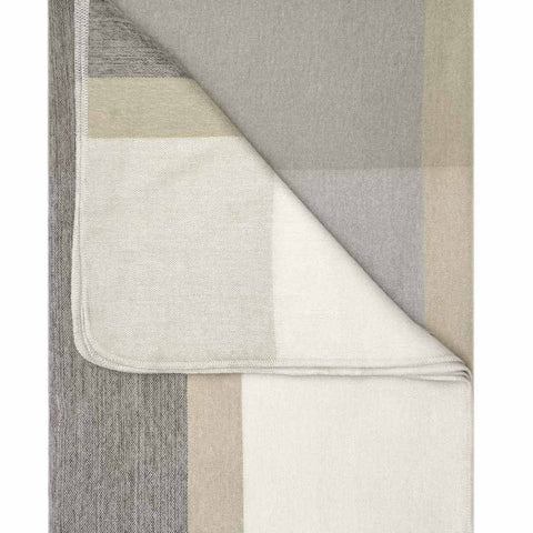 Ivory Alpaca Throw Blanket - Salt Flat by Shupaca