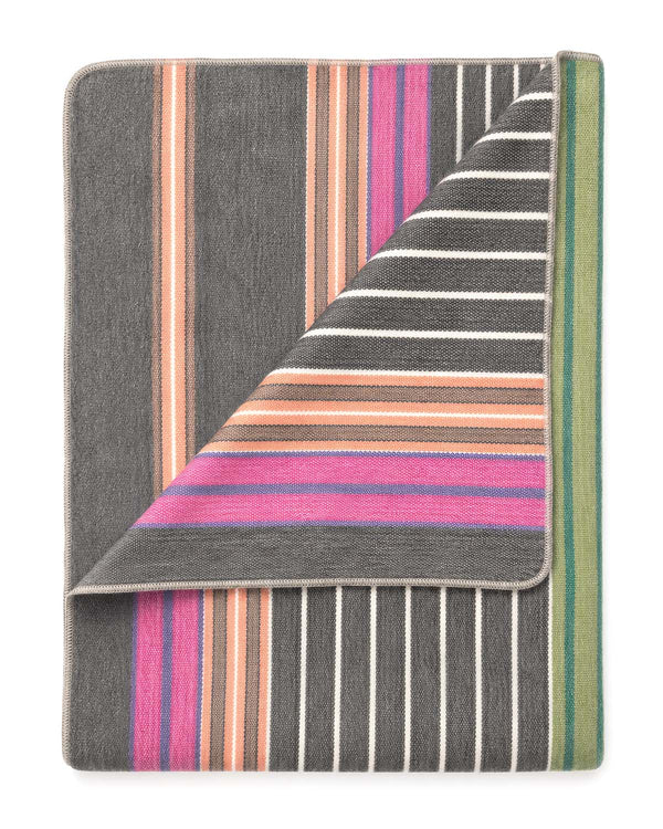 Multicolor Alpaca Throw Blanket - Fireworks by Shupaca