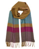 NEW! 100% Baby Alpaca Scarf - Golden Brown by Shupaca