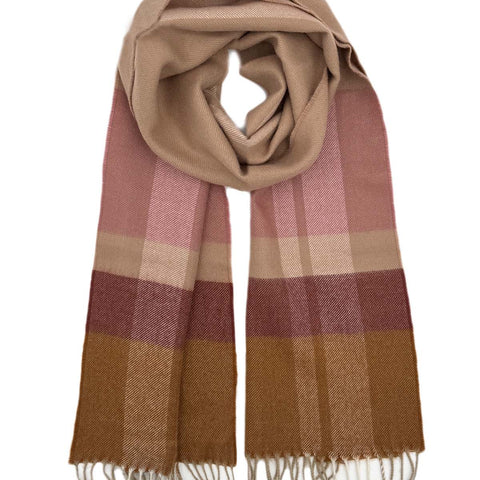 NEW! 100% Baby Alpaca Scarf - Mocha Mousse by Shupaca
