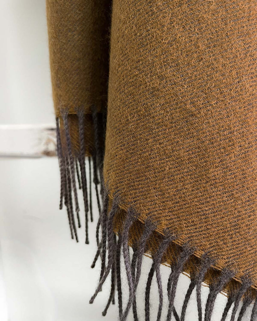 NEW! 100% Baby Alpaca Scarf - Tapenade by Shupaca