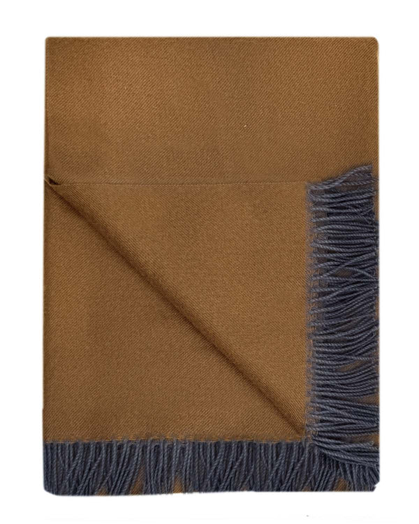 NEW! 100% Baby Alpaca Throw - Tapenade by Shupaca