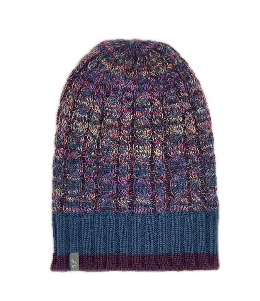 NEW! Alpaca Beanie - Braided - Galaxy by Shupaca