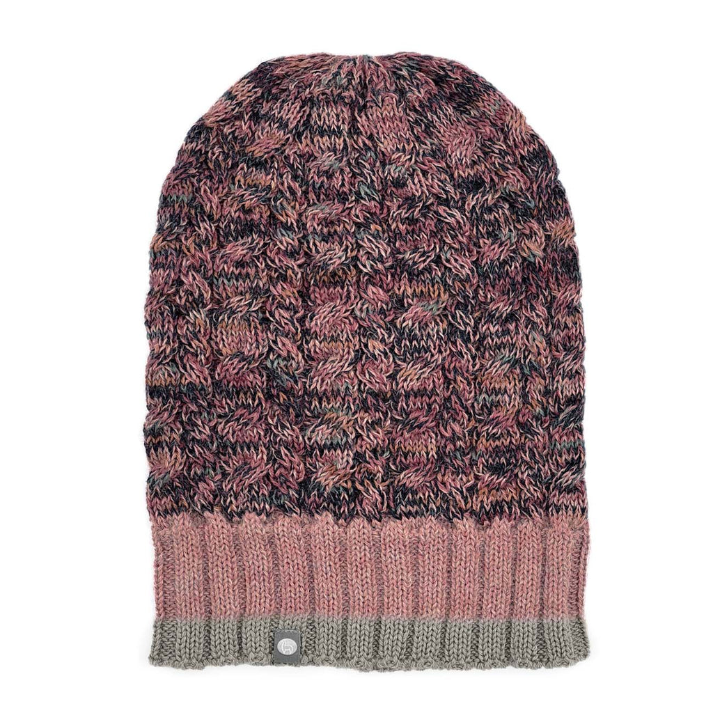 NEW! Alpaca Beanie - Braided - Pink Lemonade by Shupaca