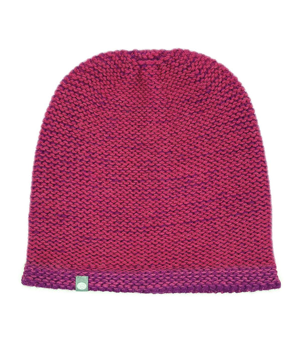 NEW! Alpaca Beanie Hat - Trail - Cherry by Shupaca