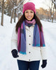 NEW! Alpaca Beanie Hat - Trail - Cherry by Shupaca