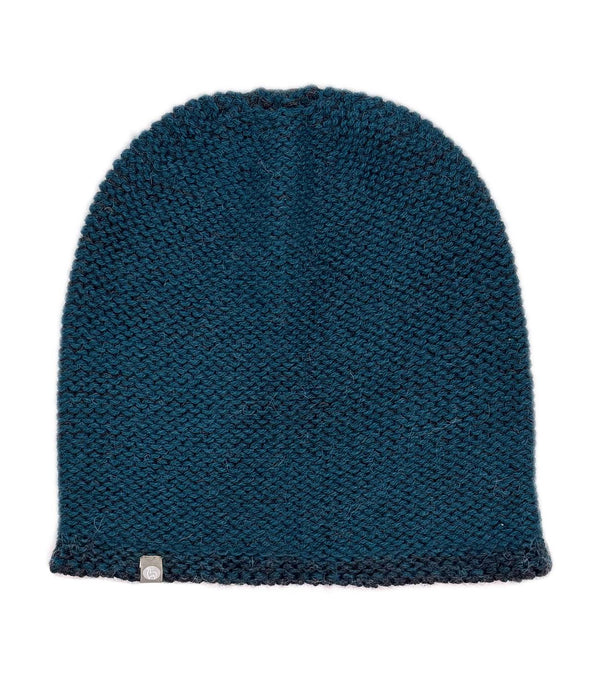 NEW! Alpaca Beanie Hat - Trail - Teal Blue by Shupaca