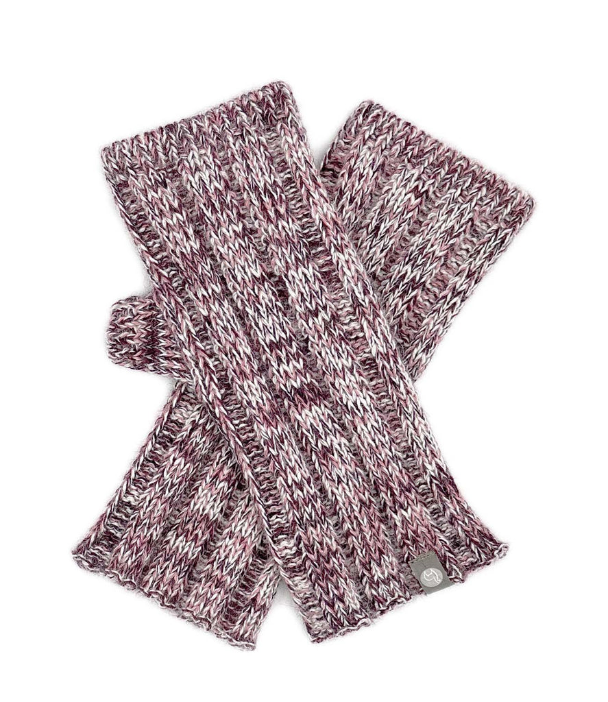 NEW! Alpaca Gloves - Accordion - Black Cherry by Shupaca