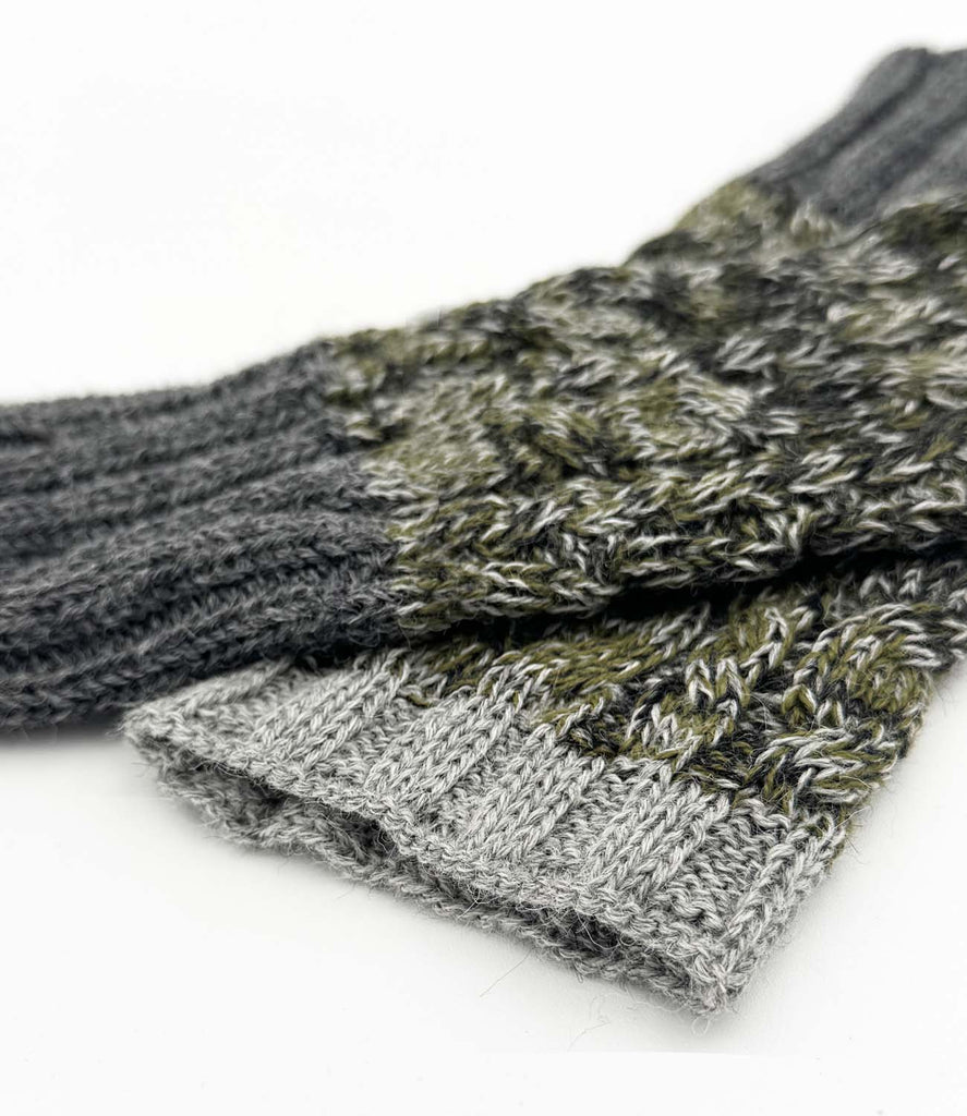 NEW! Alpaca Gloves - Braided - Sage by Shupaca