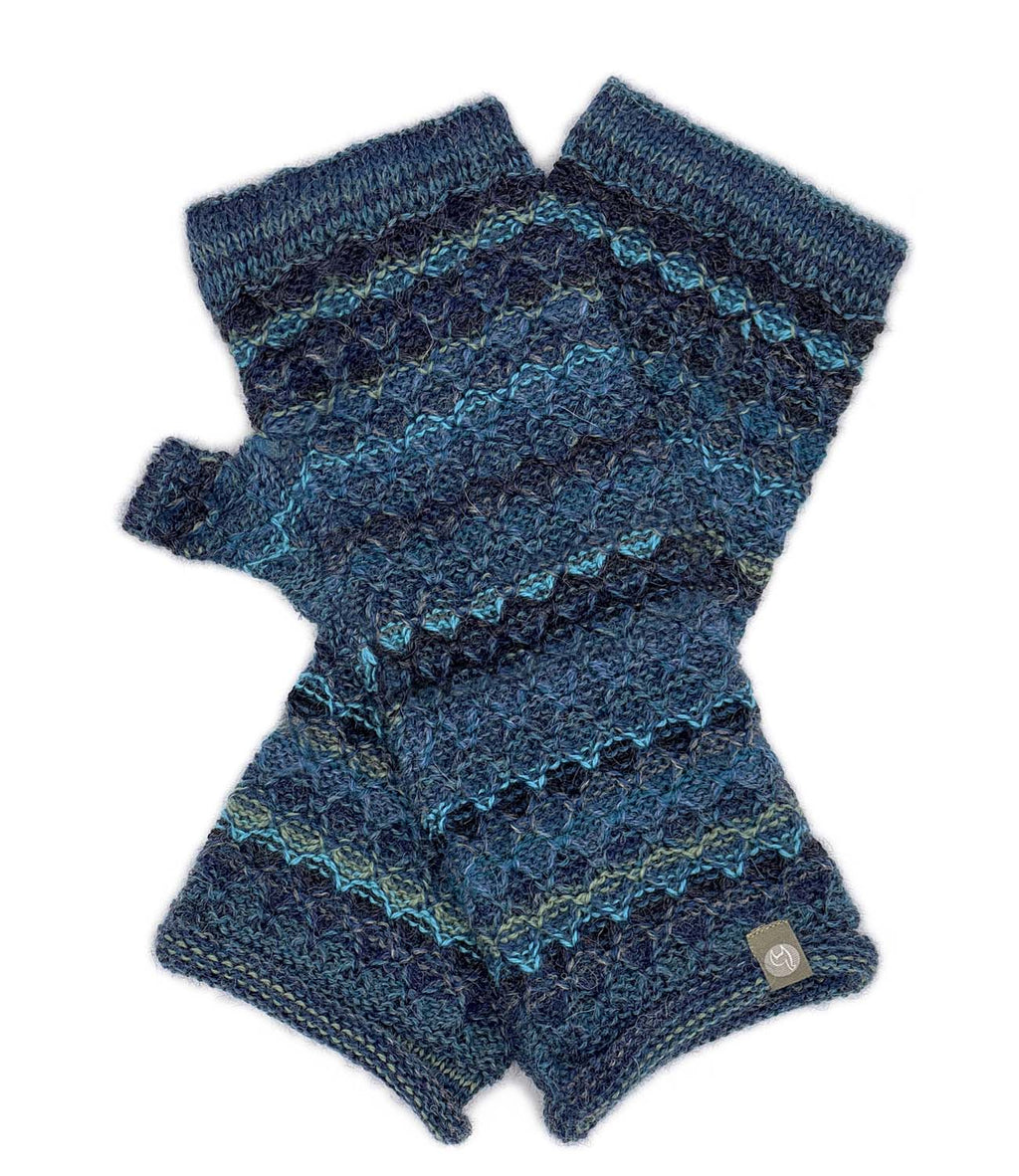 NEW! Alpaca Gloves - Printed - Midnight by Shupaca