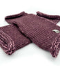NEW! Alpaca Gloves - Rustic - Maroon by Shupaca