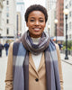 NEW! Alpaca Plaid Scarf - Mocha by Shupaca