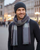 NEW! Alpaca Plaid Scarf - Mocha by Shupaca