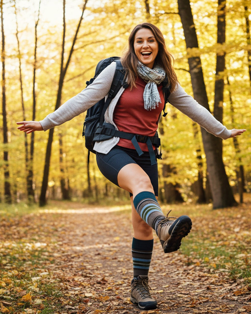 NEW! Alpaca Socks - Stripe - Riverun by Shupaca