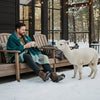 NEW! Alpaca Throw Blanket - Alpine by Shupaca