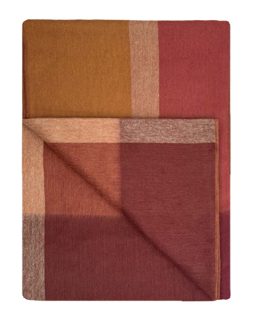 NEW! Alpaca Throw Blanket - Amber by Shupaca