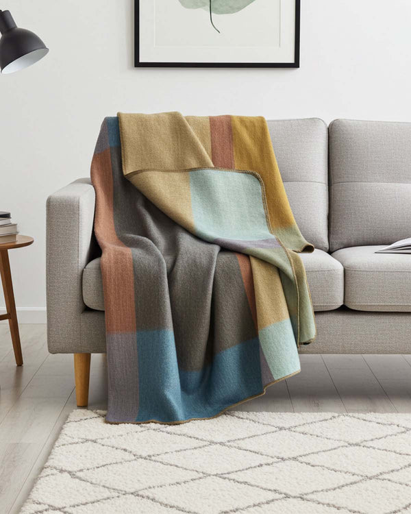 NEW! Alpaca Throw Blanket - Prism by Shupaca