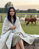 NEW! Alpaca Throw Blanket - Salt Flat by Shupaca